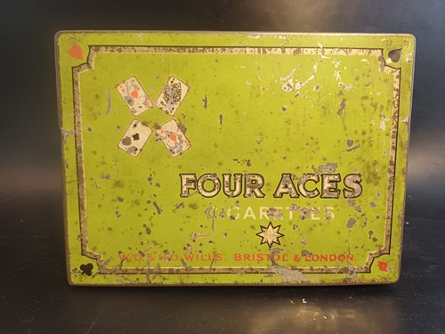 Old tobacco tin - tobacco,
