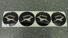 Triumph STAG ** WHEEL CENTRE BADGE SET ** Stick on - for alloy wheel centres