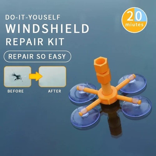 Car windshield repair - kit, fix