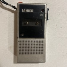 Lanier Vintage Dictation Machine Uses Micro Tapes. Working