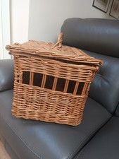 Vintage Wicker Pet Carrier