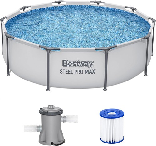 Bestway steel pro 10ft 30in - steel,