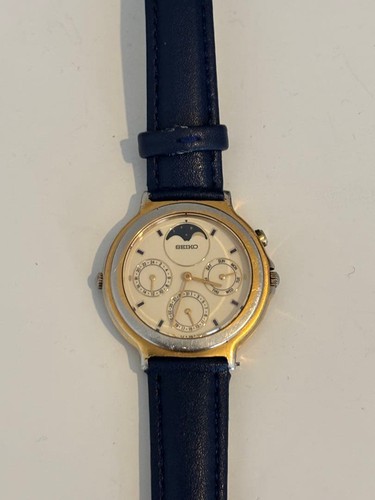Seiko 7f38 6170 moonphase - seiko, 7f38-6170