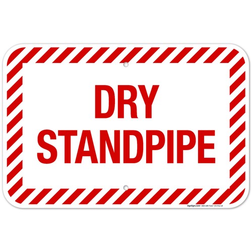 Dry standpipe sign fire - sign,,
