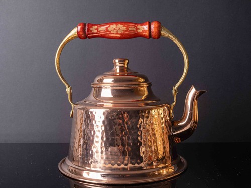 Handmade copper kettle solid - handmade, kettle,