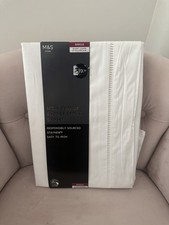M&S White Pure Cotton Ladder