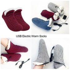 5V USB Heated Socks Fast