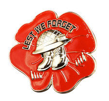 Lest We Forget Red Poppies