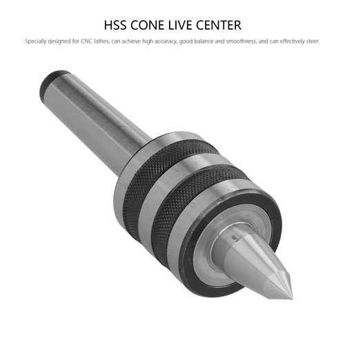 Live center embossing tapered - live,