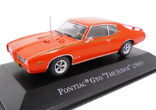 ATLAS DIECAST 1/43 1969 PONTIAC GTO 'THE JUDGE' ORANGE-RED