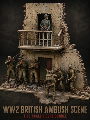 Ww2 british ambush german - ,