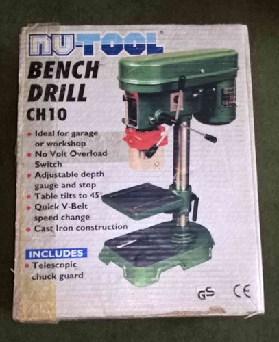 Nutool bench pillar drill - bench,