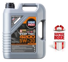 Synthetic Engine Oil 5W30 New Gen BMW VW PORSCHE Top Tec 4200 Liquid Moly 8973