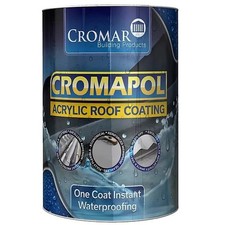 CROMAR Cromapol Emergency Roof Repair Acrylic Coating Waterproofing - White 20kg