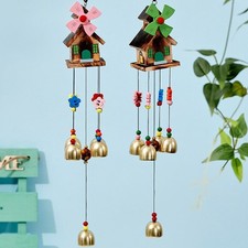 Whimsical Wooden Windmill For