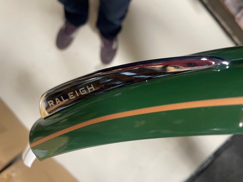 Green steel raleigh - steel, hybrid