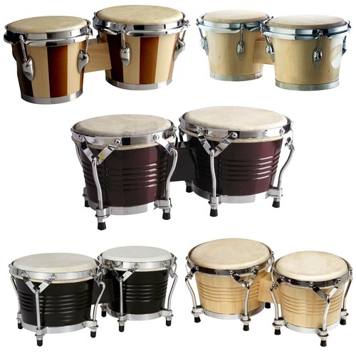 Chase wooden bongo drums - wooden,