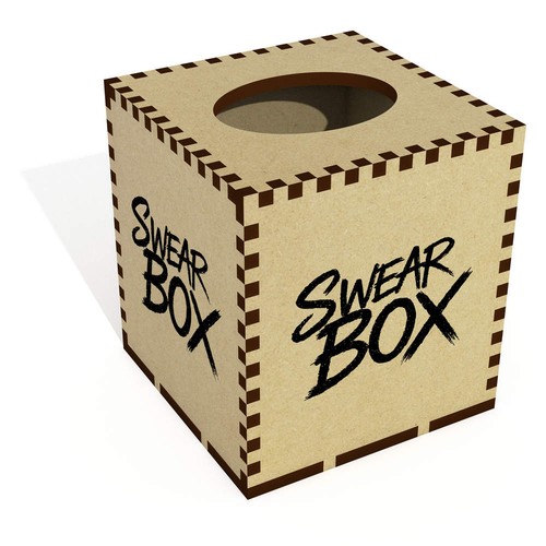 Swear box square tissue - 'swear,