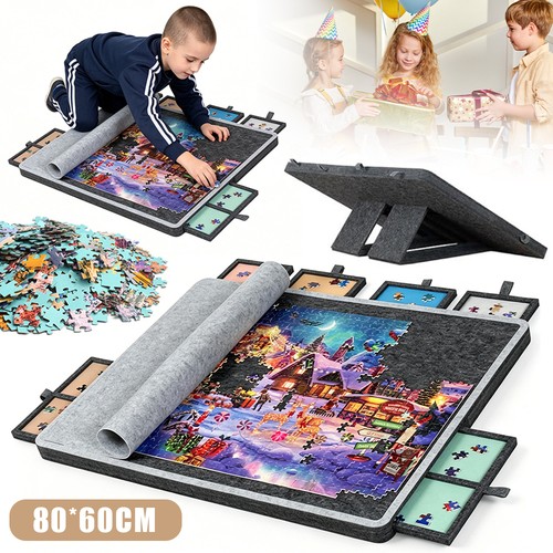 Portable jigsaw puzzle board - jigsaw,