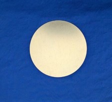 Galvanized steel DISCS round metal CIRCLES BLANKS Sizes23.7-89mmØ NoBurrUKmade -