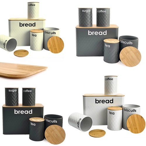 5pcs kitchen storage - 5pcs, tins