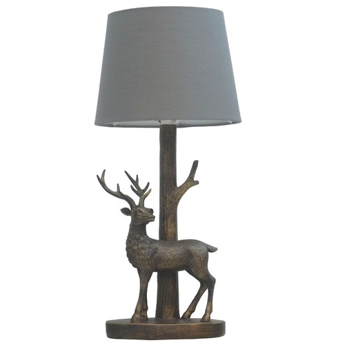 Antique gold sika deer - antique,