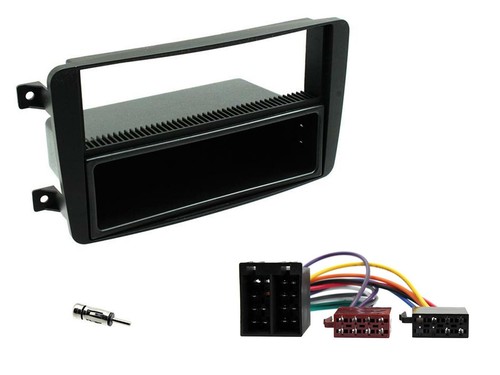 Radio stereo single din facia - single,