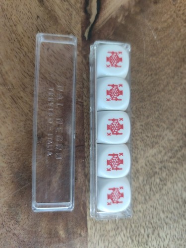 Vintage set poker - poker, dice