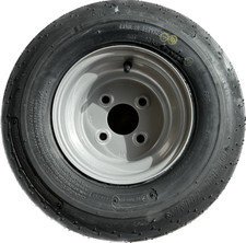 16.5x6.5-8 73M New Trailer Wheel tyre 4 stud 100mm PCD 60mm Centre