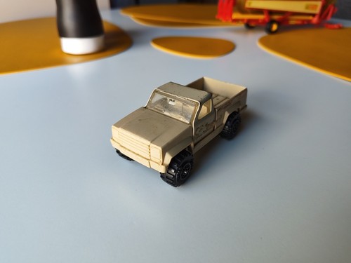 Tonka pickup truck - tonka, cream