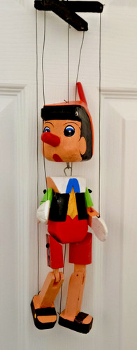 Pinocchio wooden puppet - pinocchio,
