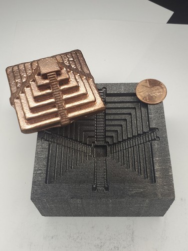 Pyramid ounce 3d graphite - pyramid, 8.5