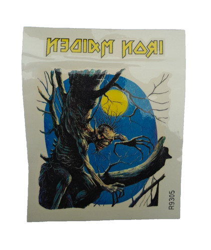 Vtg iron maiden eddie fear - fear, of