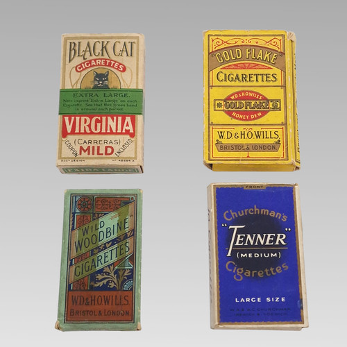 Vintage empty cigarette - vintage,