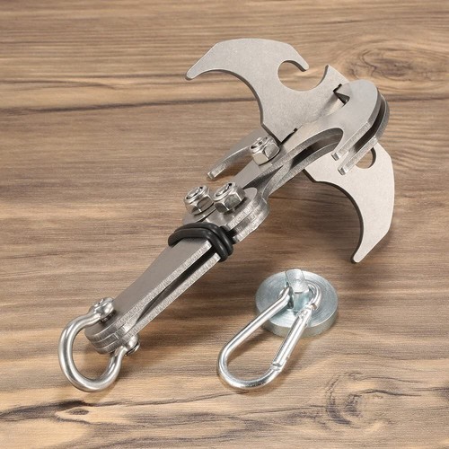 Folding grappling hooks - folding, 2-in-1