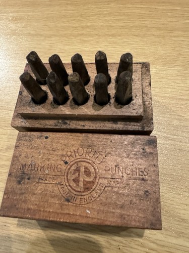 Old priority marking punches - priority,