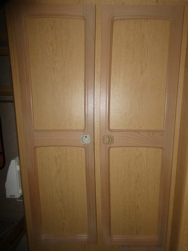 Caravan wardrobe doors