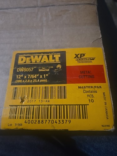Ten dewalt chop - 12”,