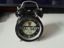 Guinness alarm clock Small Battery Operated 3x5inch