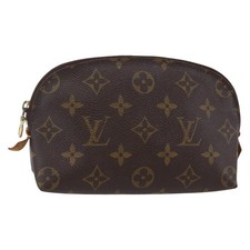 LOUIS VUITTON Monogram Pochette Cosmetic PM Pouch M43998 LV Auth 145809