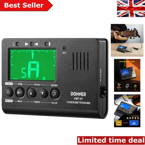 Compact metronome with - 3-in-1,