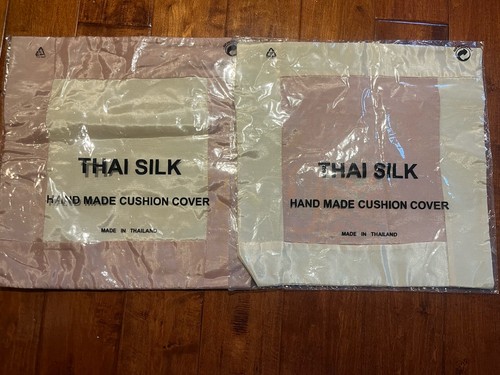 Thai silk cushion covers - silk,