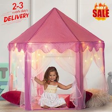 Kids Light Up Play Tent Girl