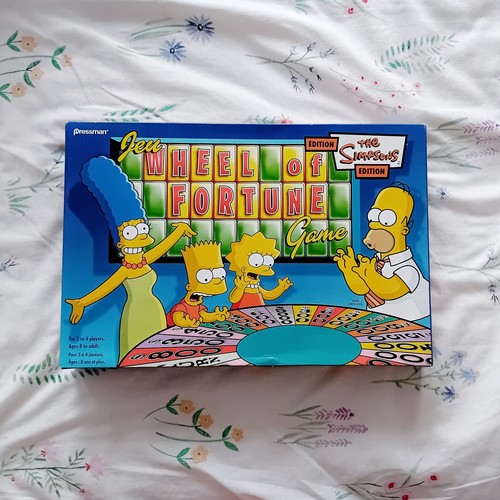 The simpsons wheel fortune - simpsons,