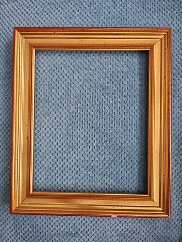 Vintage gold gilded wood - vintage,