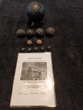 DECK CANNON BALL,  GRAPE  SHOT