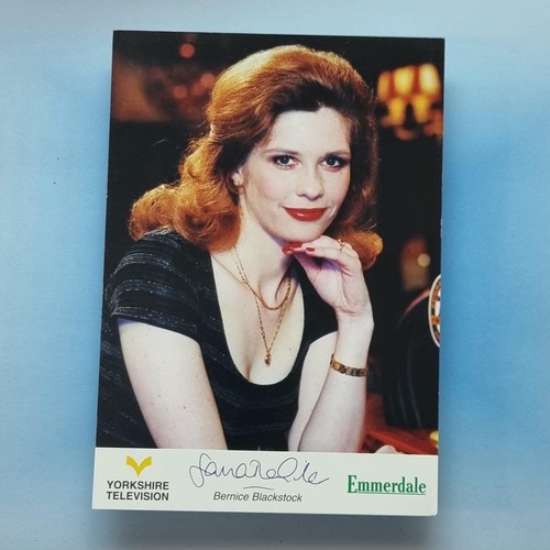 Emmerdale cast card - card, c1995