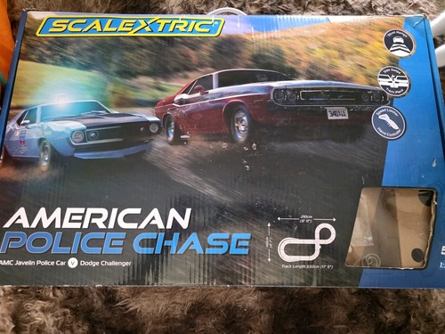 Scalextrix american police - scalextrix,