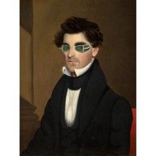 Wade Portrait Nathaniel Olds Canvas Wall Art Print Poster