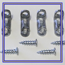 114929 X 4 IKEA BESTA Shelf Pins/ Support/ Fixings with screws - 100% Original